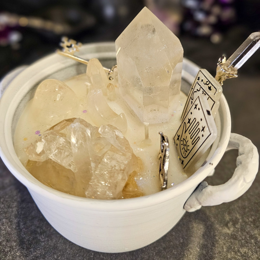 Crystal Clear - Premium Cauldron Candle