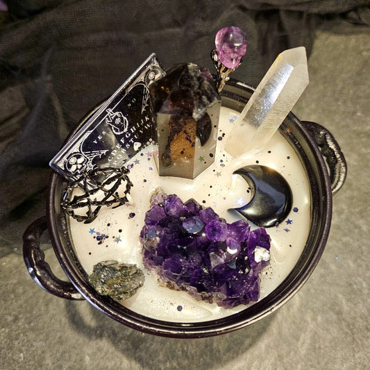 Dark Ouija - Premium Cauldron Candle