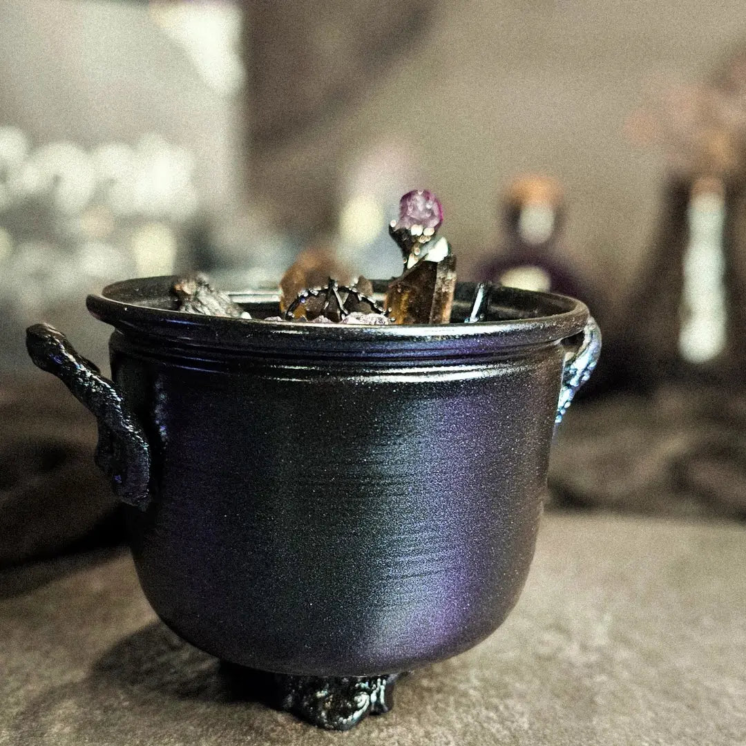 Deluxe Cauldron Candle - Protection Magick Fundamental Magick