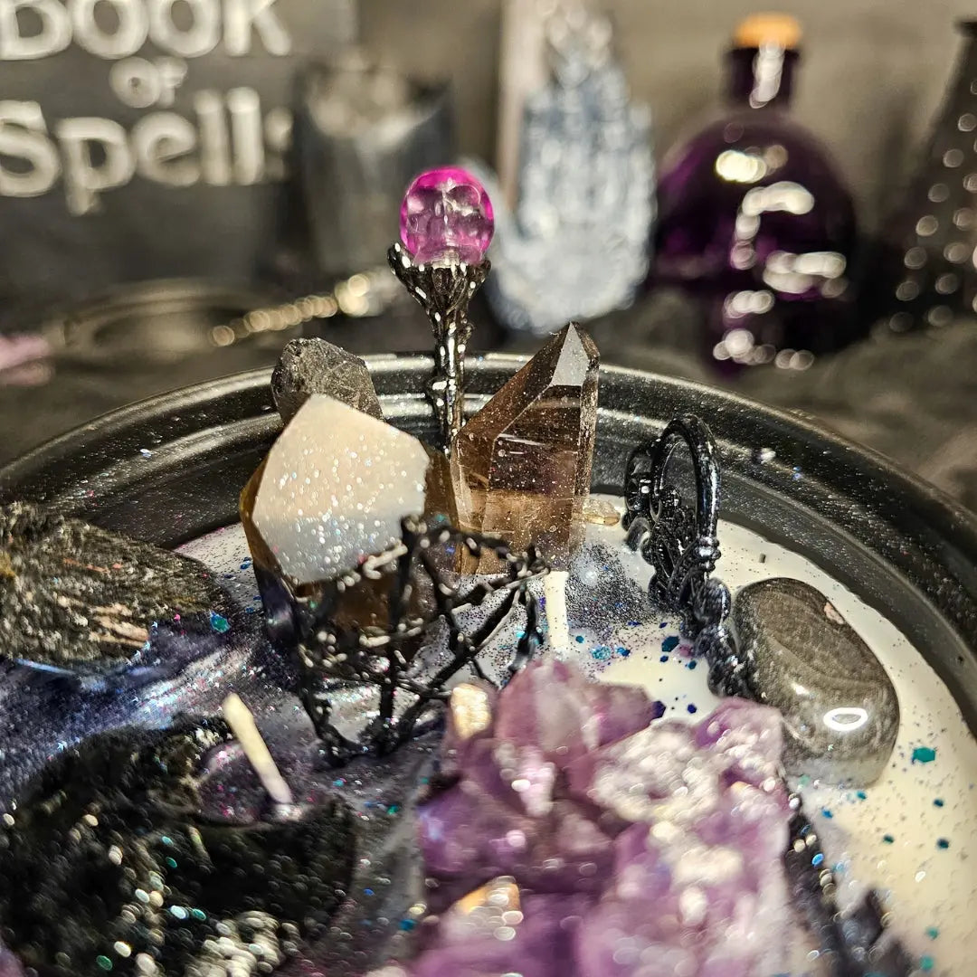 Deluxe Cauldron Candle - Protection Magick Fundamental Magick