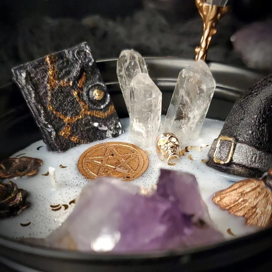 Deluxe Cauldron Candle - Witchy Things Fundamental Magick