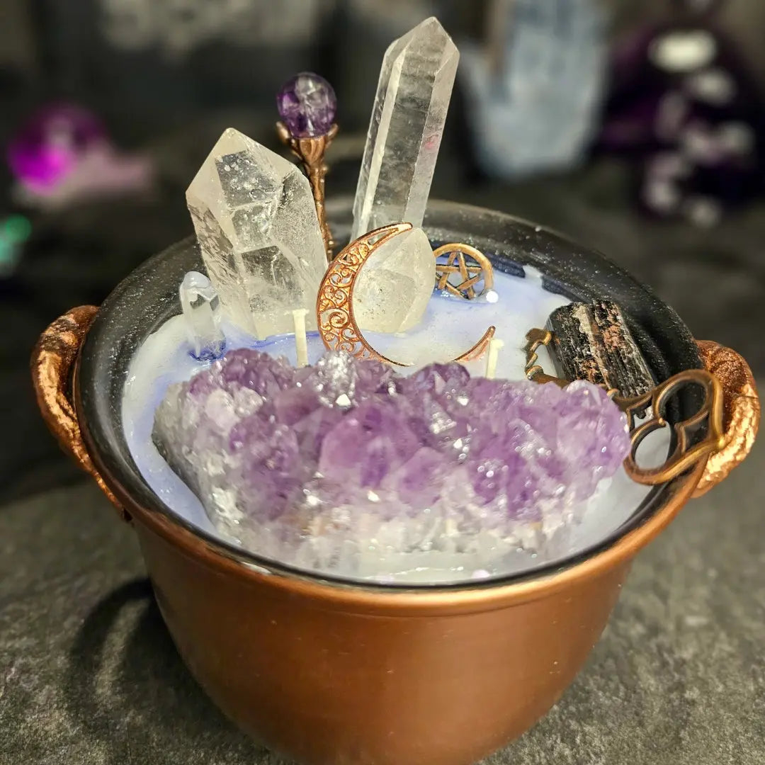 Deluxe Cauldron Candle -Copper Moon Fundamental Magick
