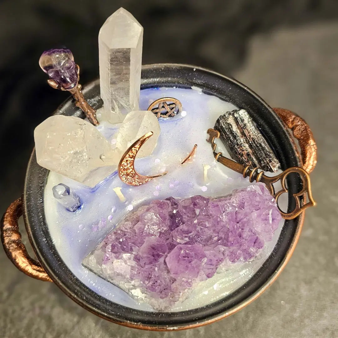 Deluxe Cauldron Candle -Copper Moon Fundamental Magick
