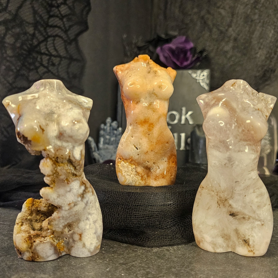 Flower Agate Goddess