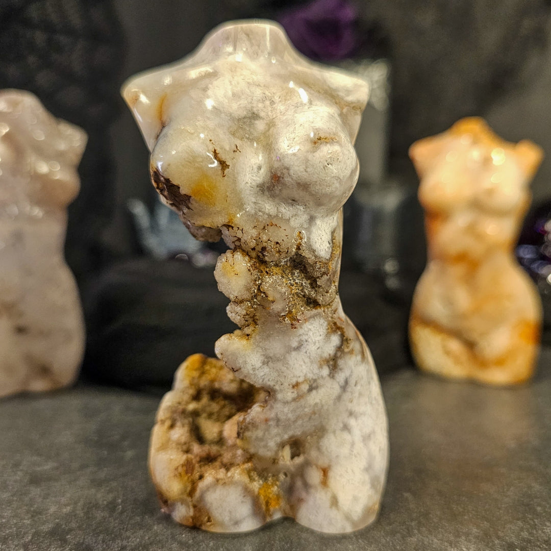 Flower Agate Goddess