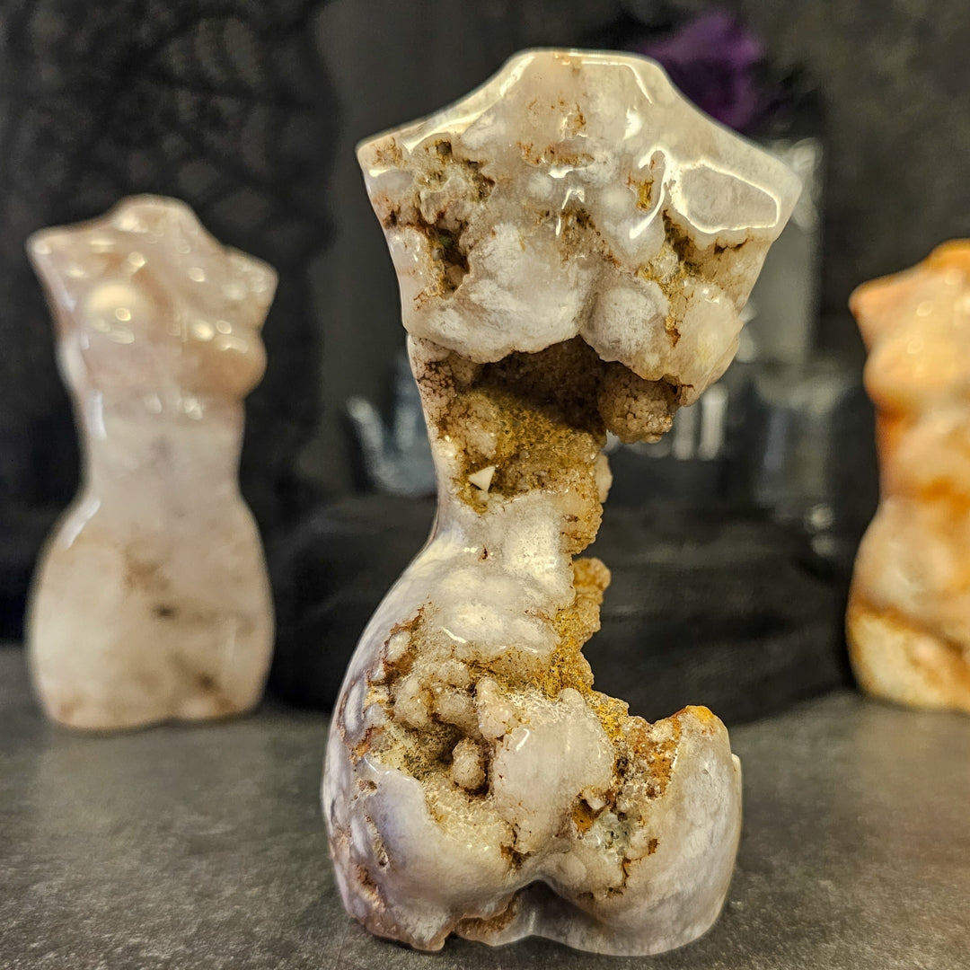 Flower Agate Goddess