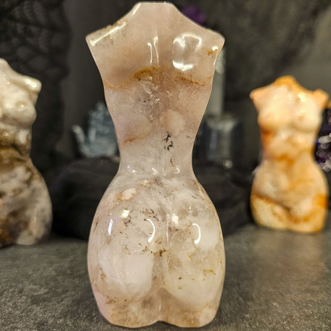 Flower Agate Goddess