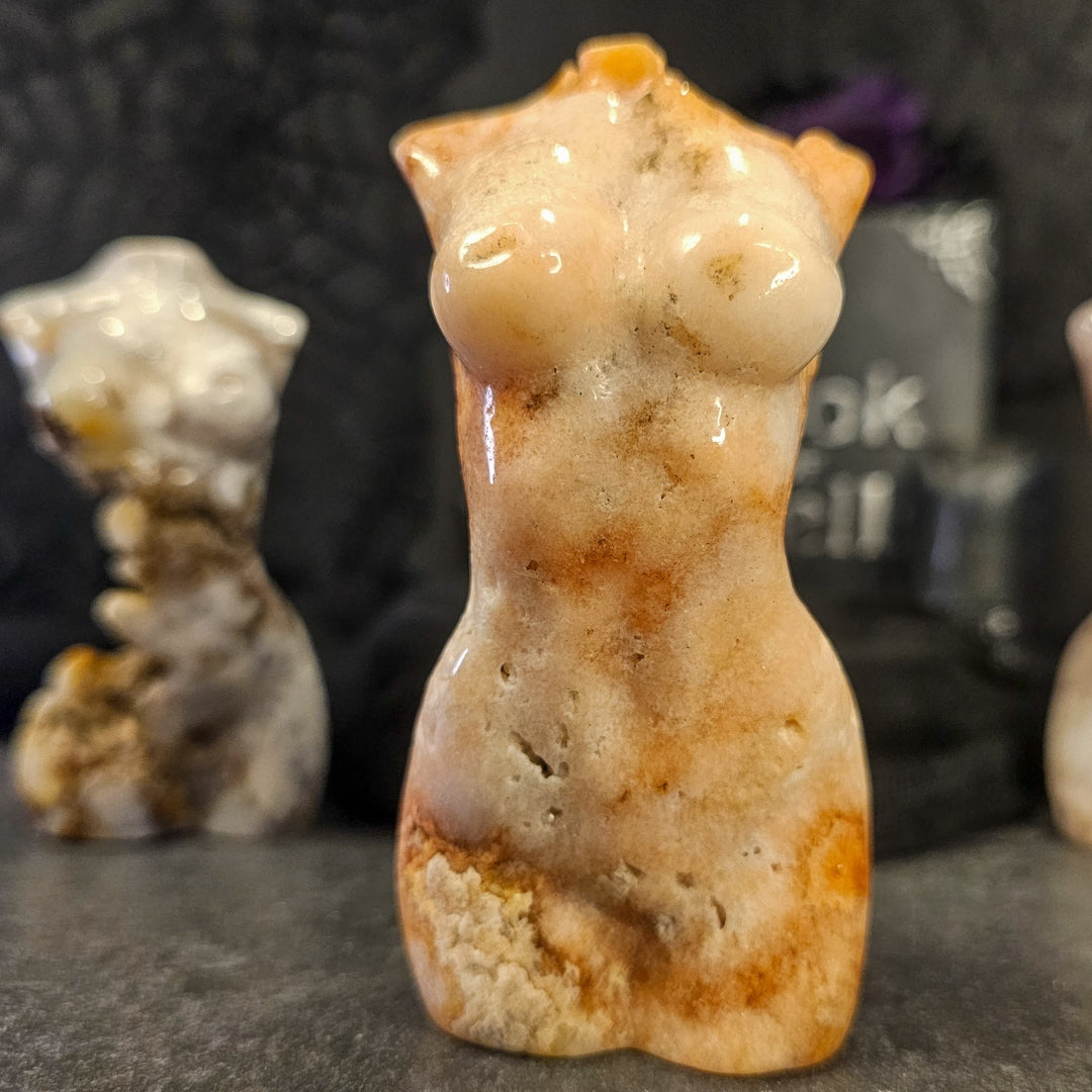 Flower Agate Goddess