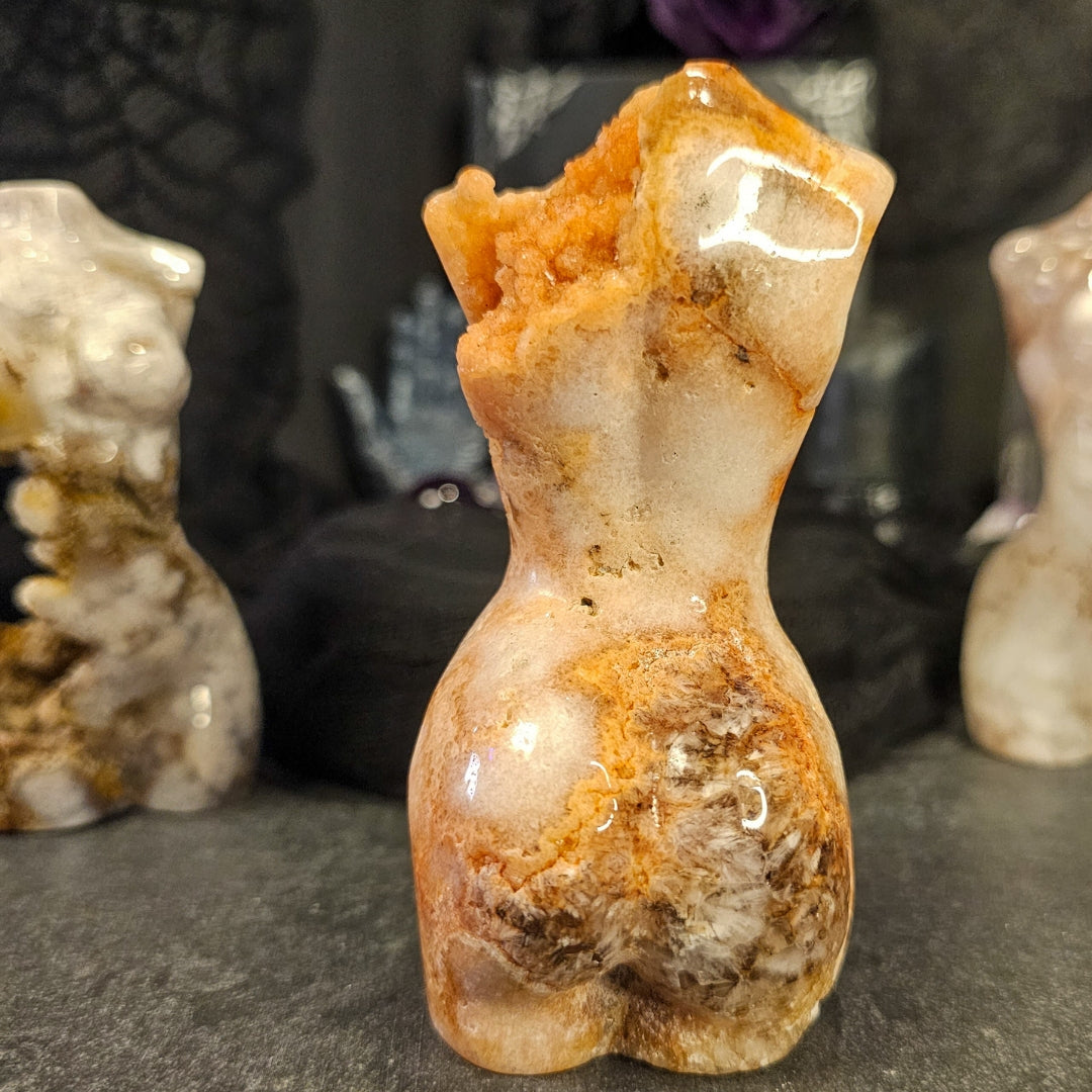 Flower Agate Goddess