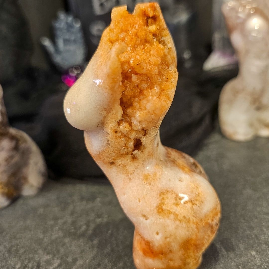 Flower Agate Goddess