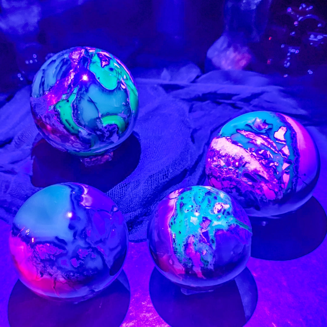 Volcanic Agate Spheres
