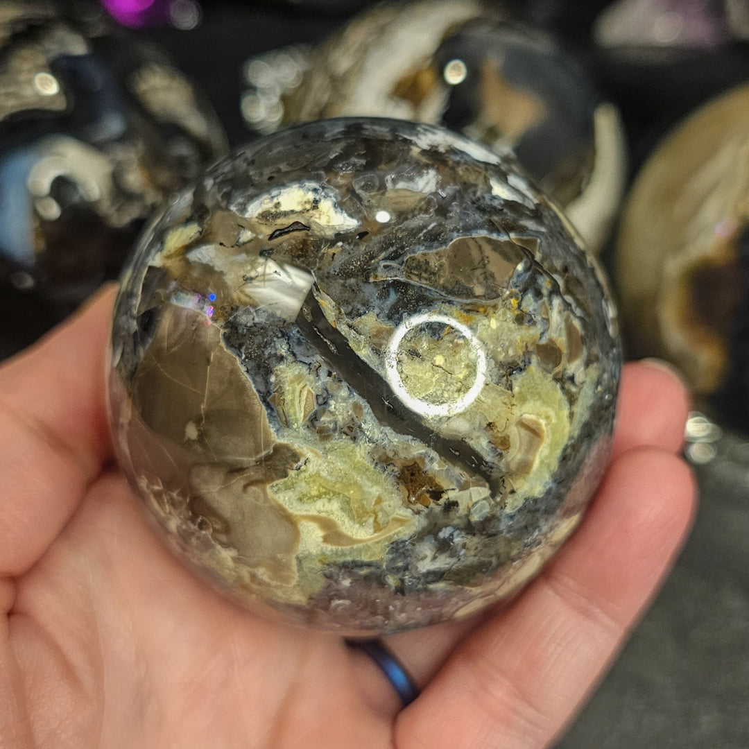 Volcanic Agate Spheres