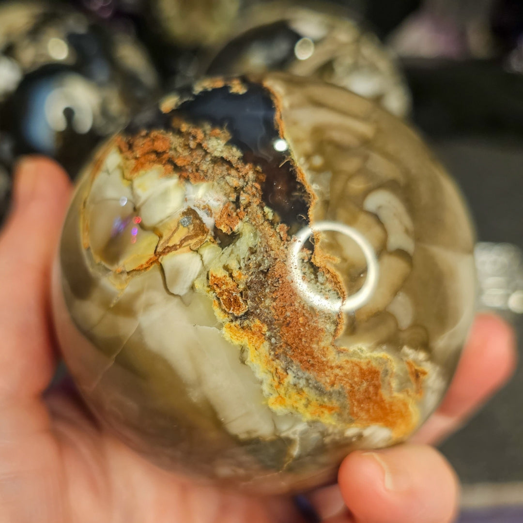 Volcanic Agate Spheres