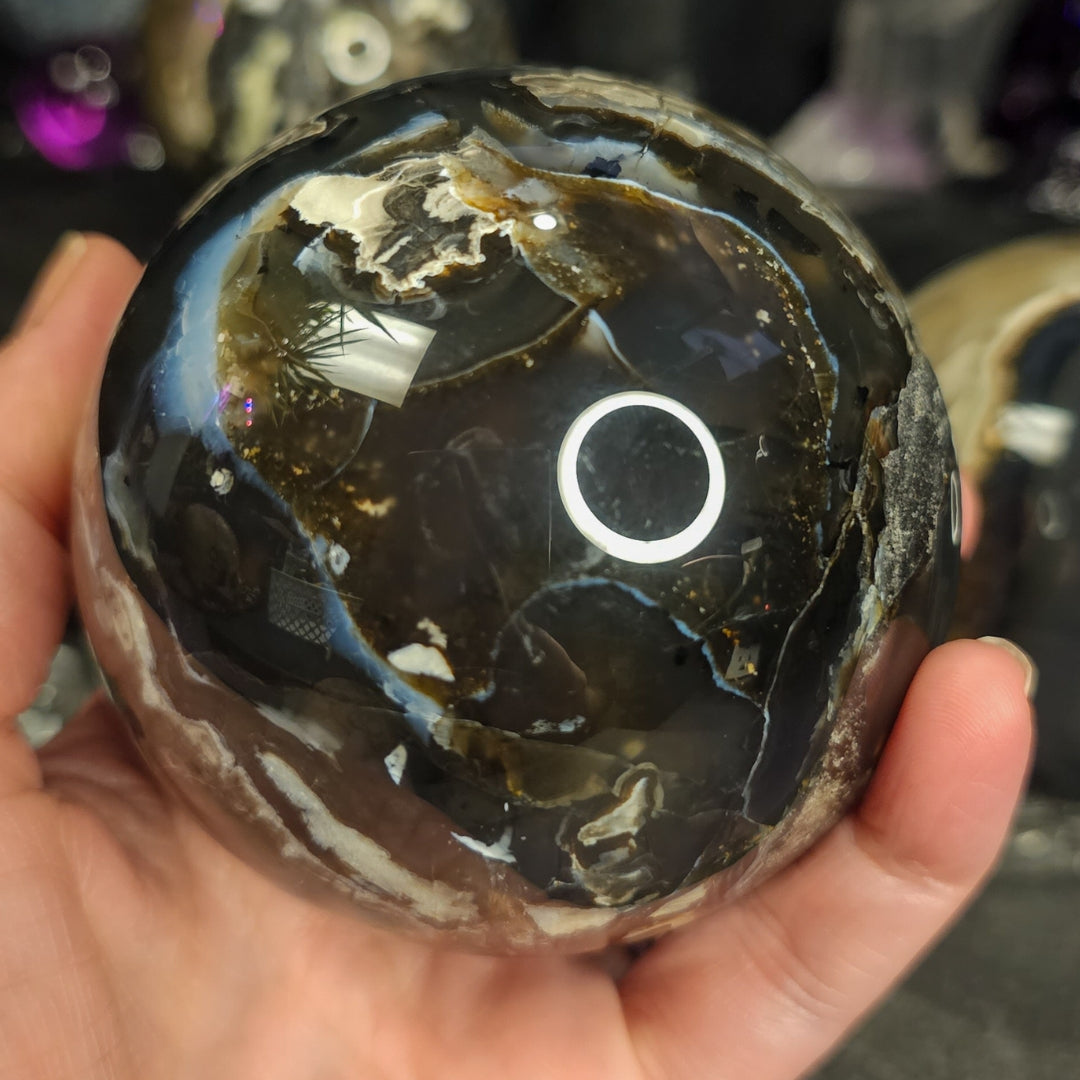 Volcanic Agate Spheres