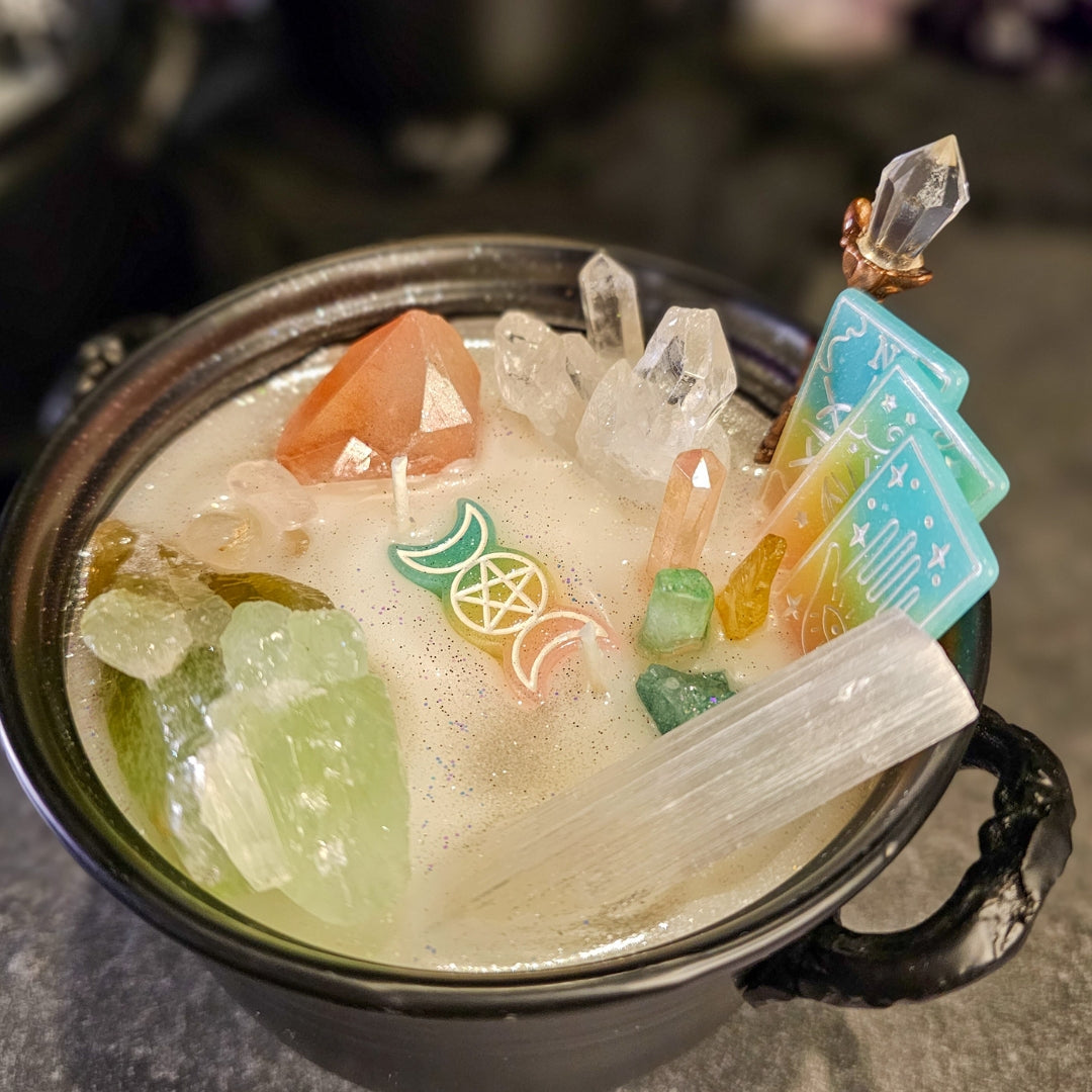 Pastel Tarot - Deluxe Cauldron Candle