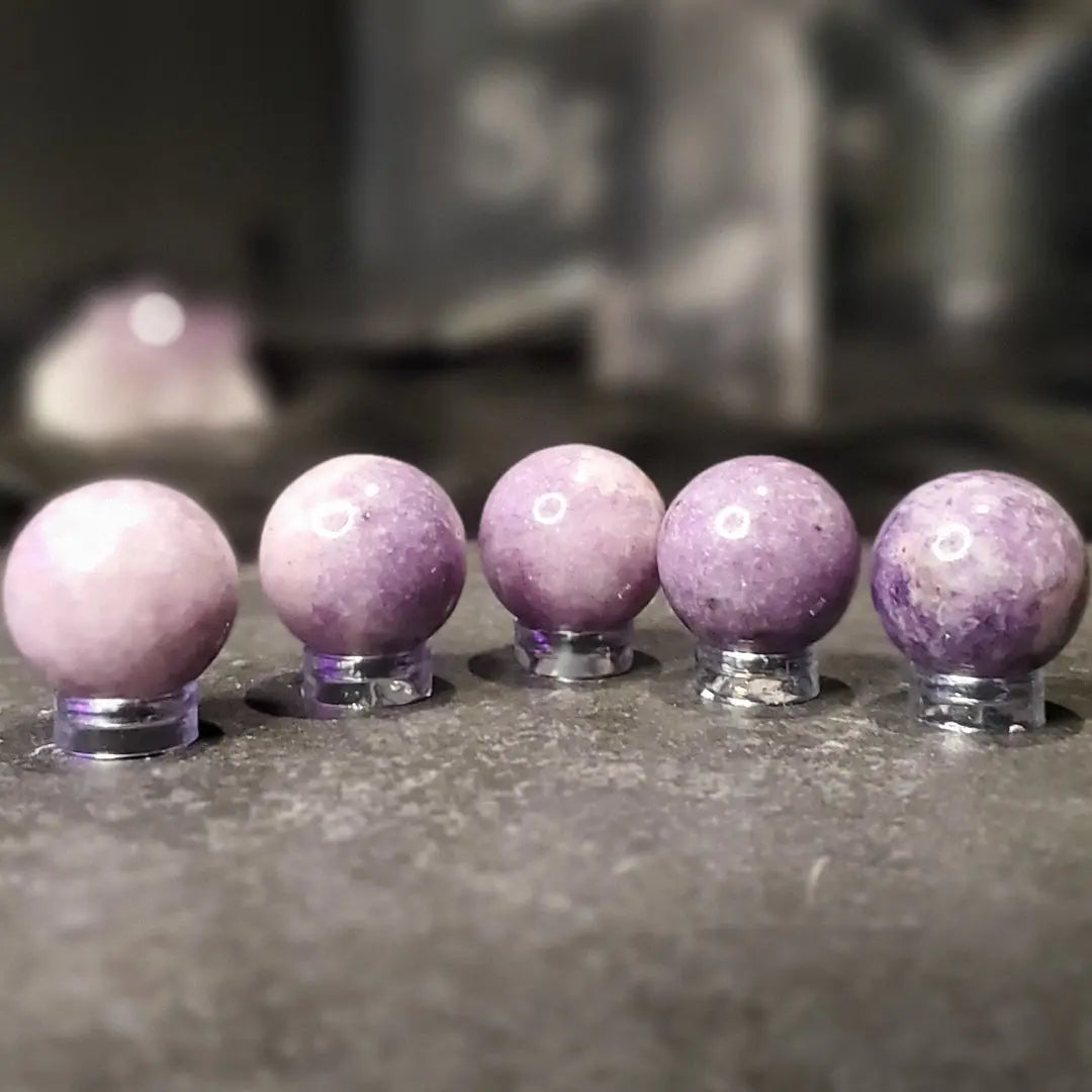 Lepidolite Mini-Sphere Fundamental Magick