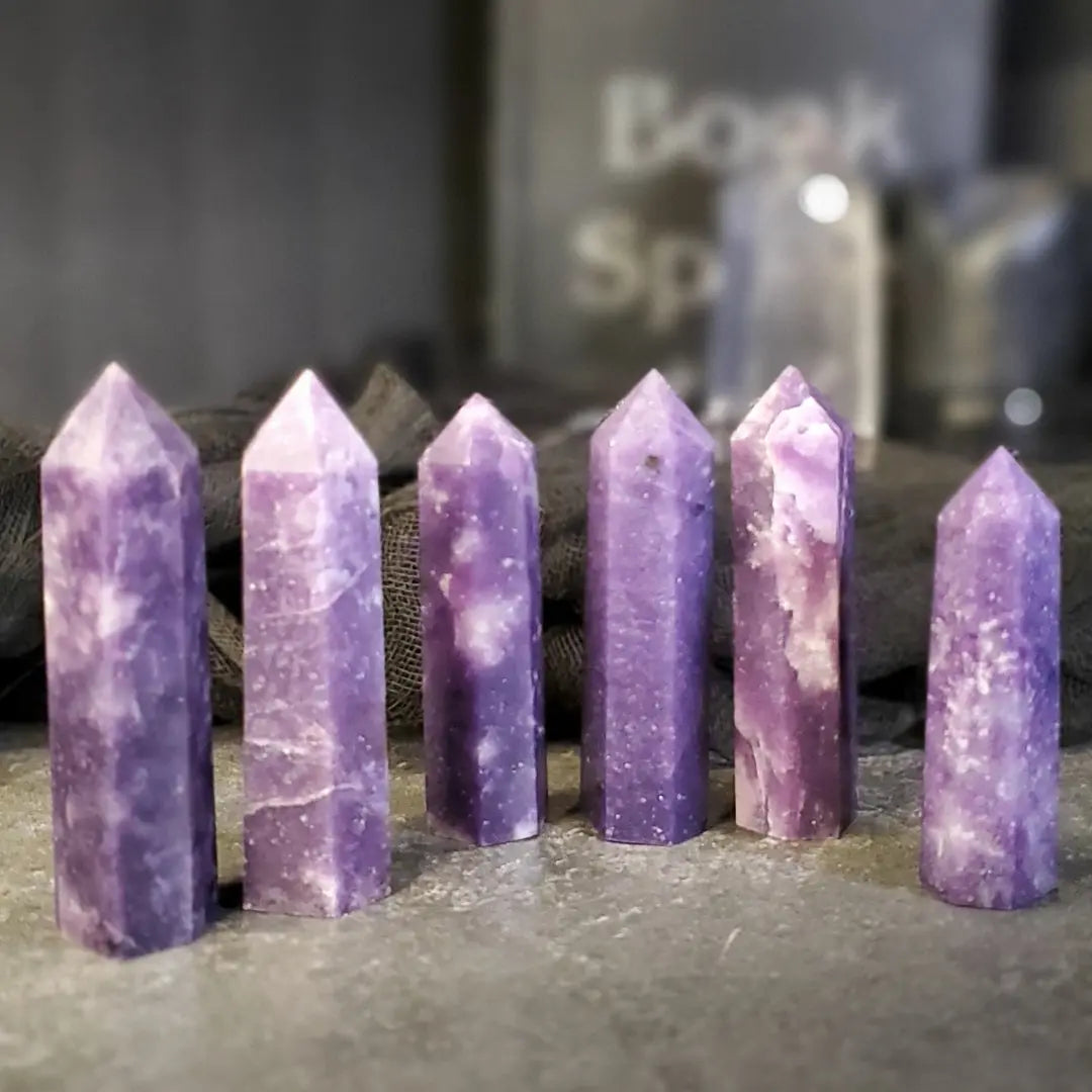 Lepidolite Tower Fundamental Magick