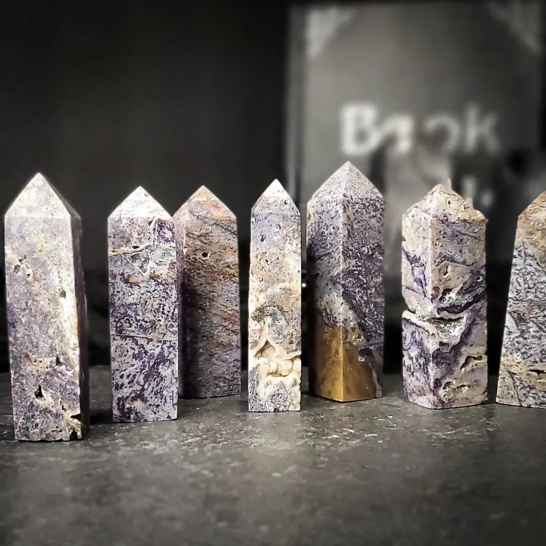 Purple Sphalerite Tower Fundamental Magick