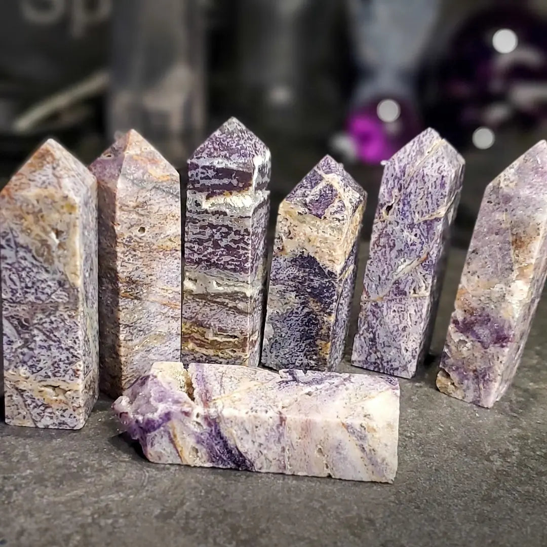 Purple Sphalerite Tower Fundamental Magick