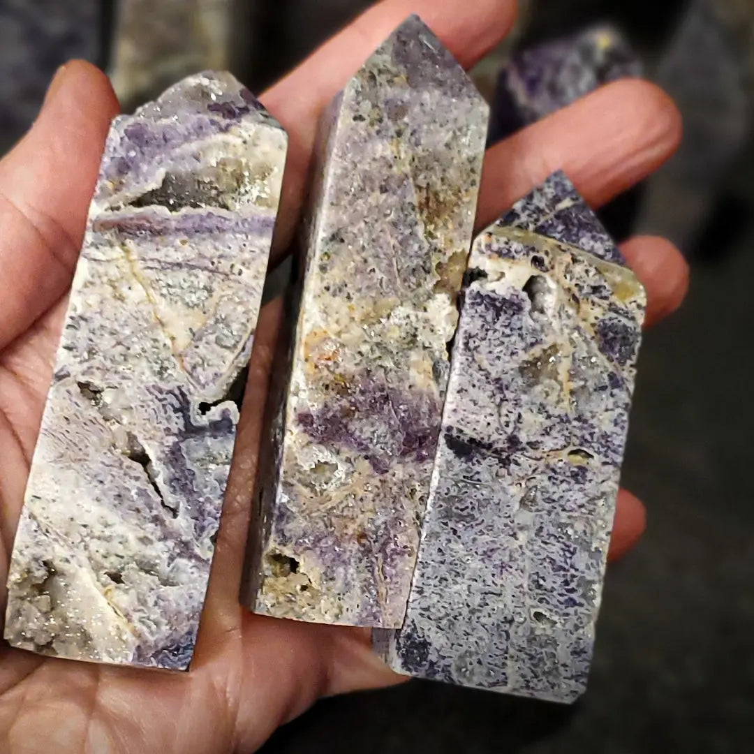 Purple Sphalerite Tower Fundamental Magick