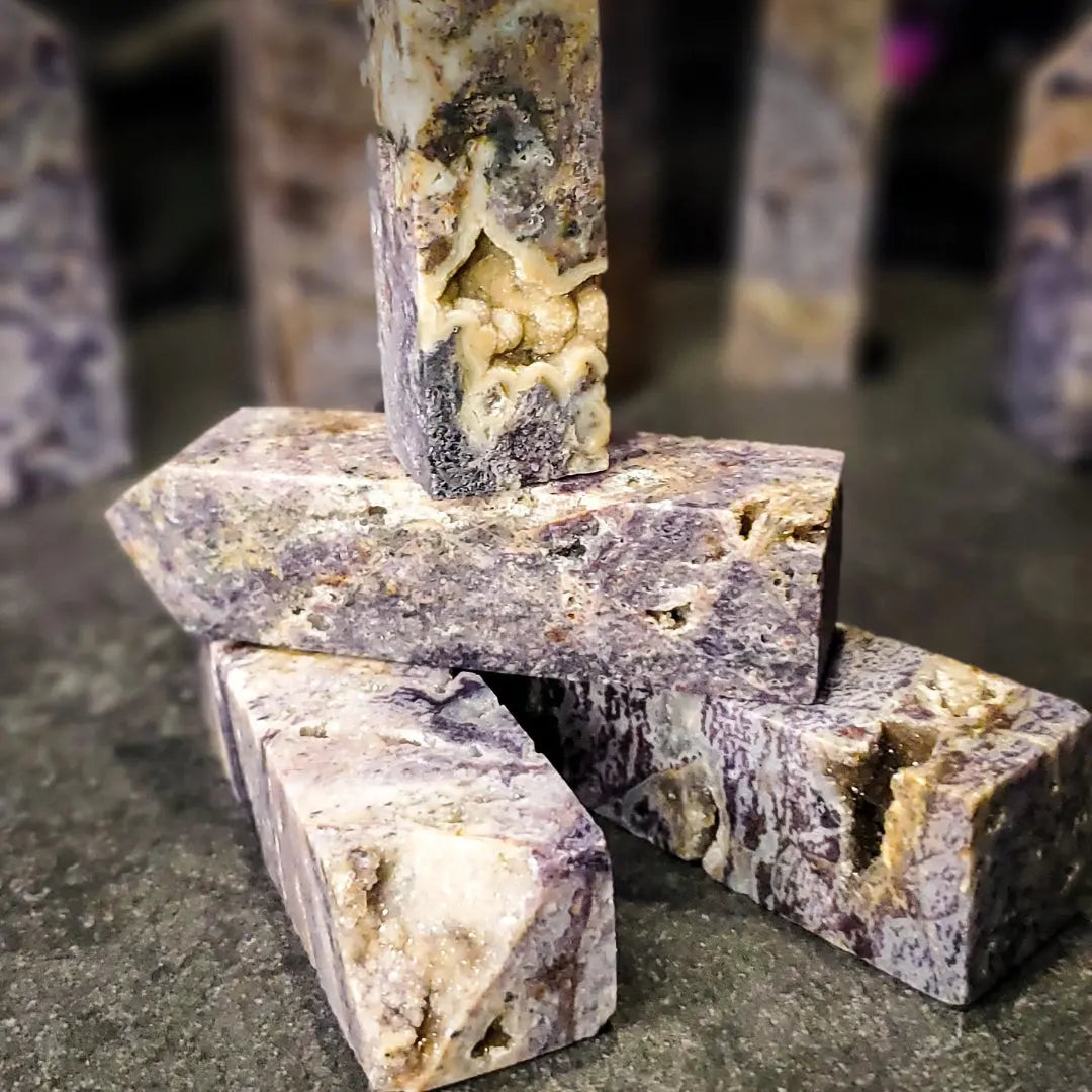 Purple Sphalerite Tower Fundamental Magick