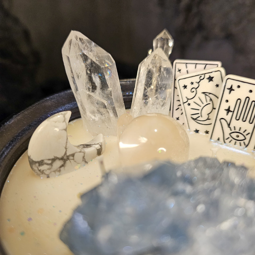 Celestine Tarot - Premium Cauldron Candle