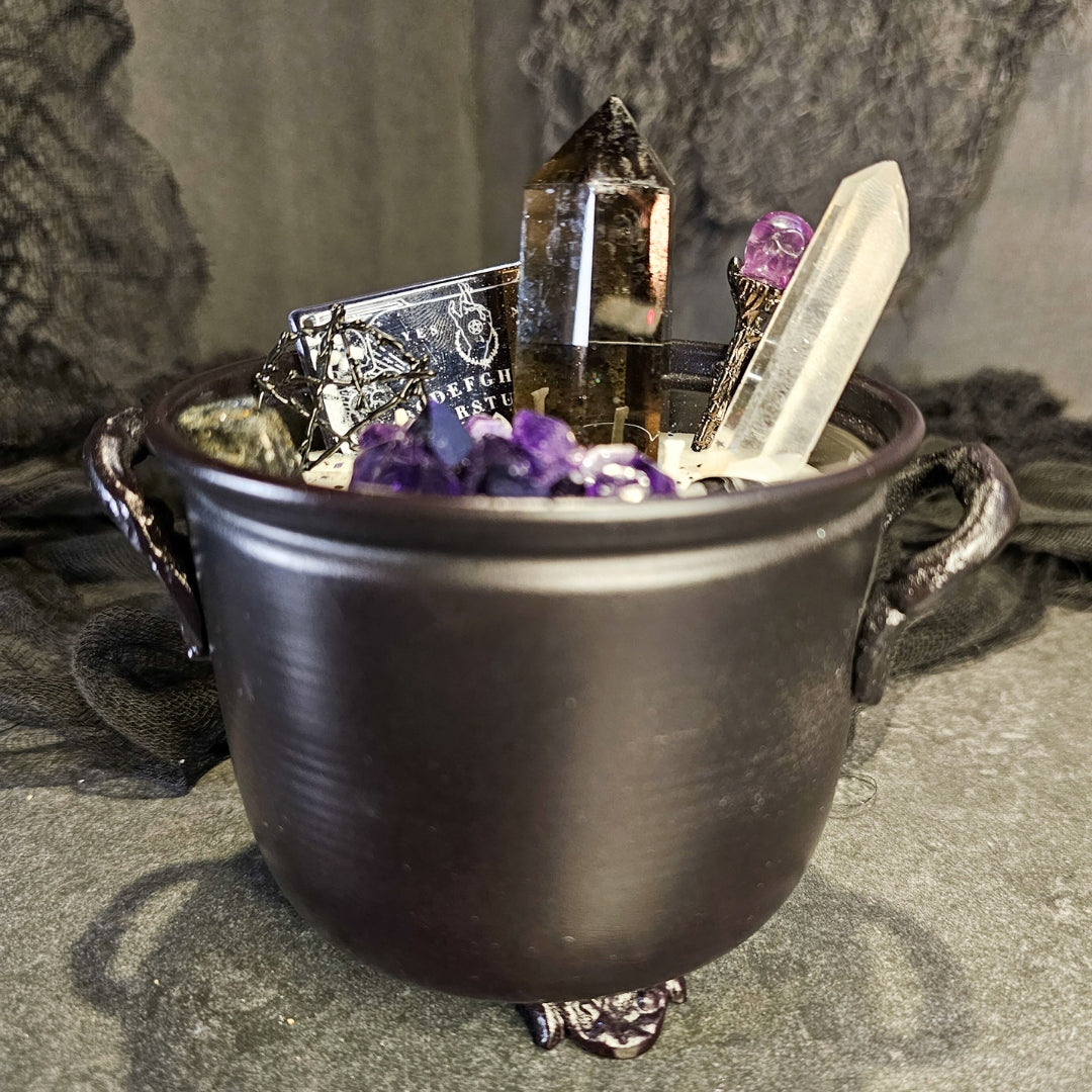 Dark Ouija - Premium Cauldron Candle