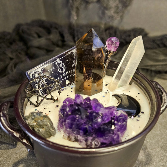 CUSTOM Deluxe Cauldron Candles : Made to Order Fundamental Magick