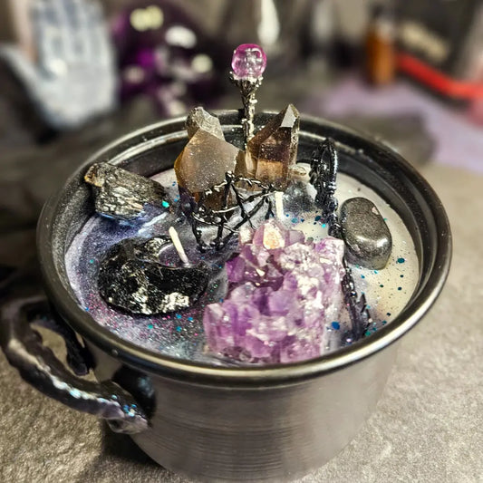 Deluxe Cauldron Candle - Protection Magick Fundamental Magick