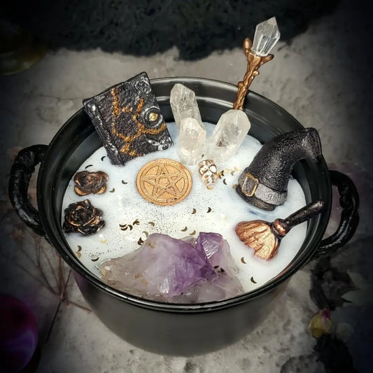 Deluxe Cauldron Candle - Witchy Things Fundamental Magick