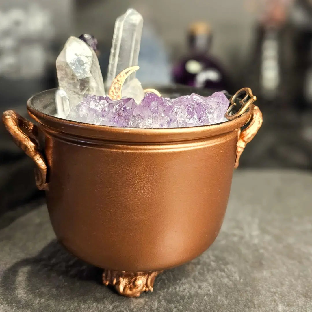 Deluxe Cauldron Candle -Copper Moon Fundamental Magick