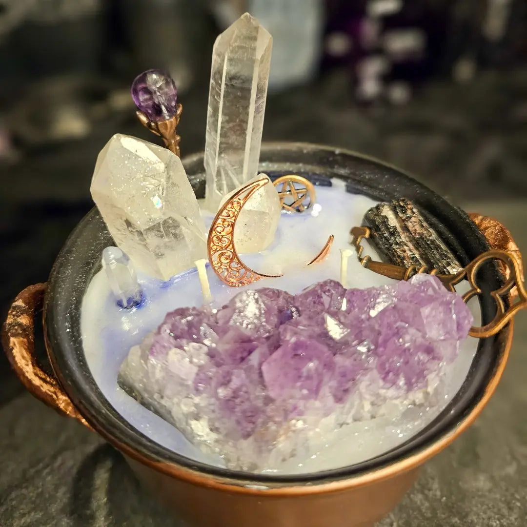 Deluxe Cauldron Candle -Copper Moon Fundamental Magick