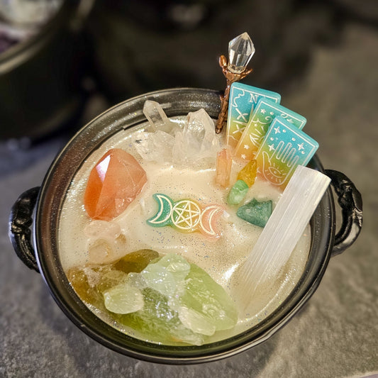 Pastel Tarot - Deluxe Cauldron Candle