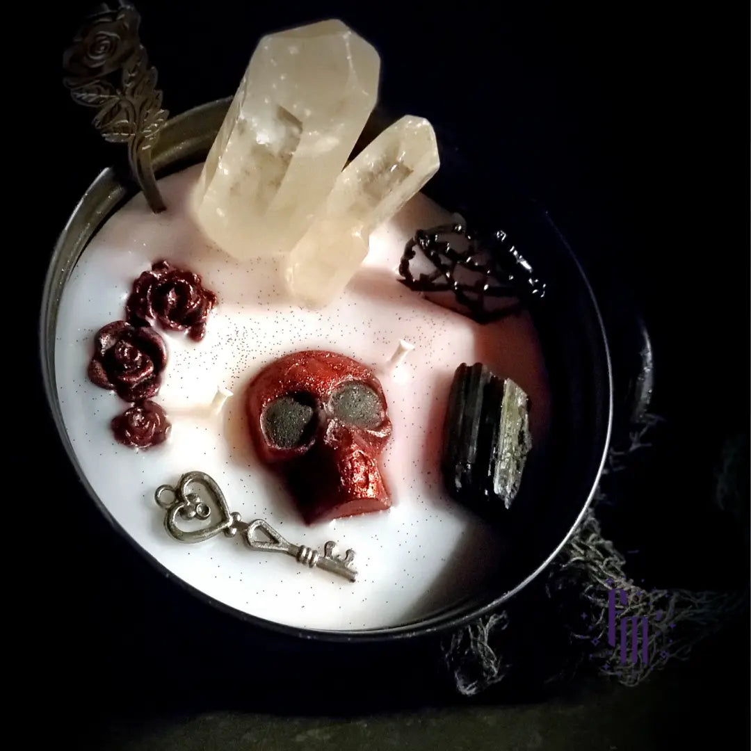 CUSTOM Deluxe Cauldron Candles : Made to Order Fundamental Magick