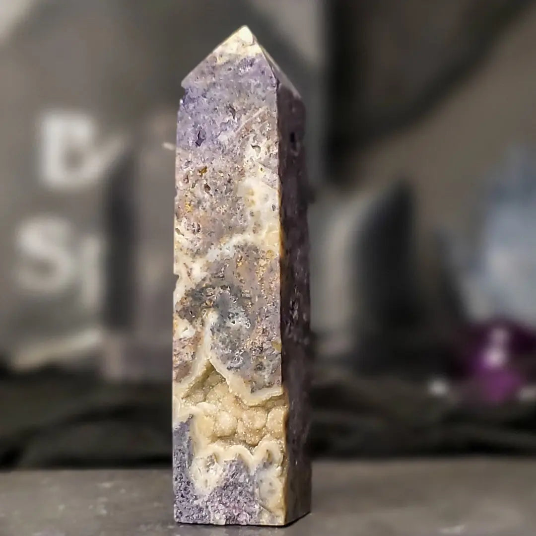 Purple Sphalerite Tower Fundamental Magick