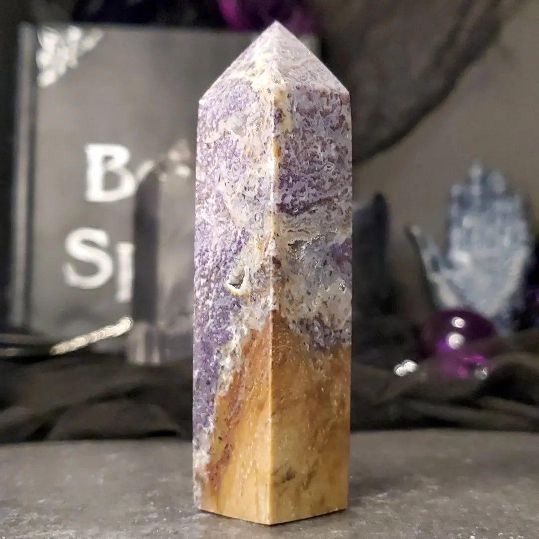 Purple Sphalerite Tower Fundamental Magick