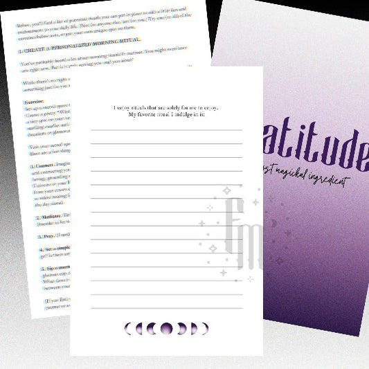 Ritual Journal for Magickal Self-Care Fundamental Magick