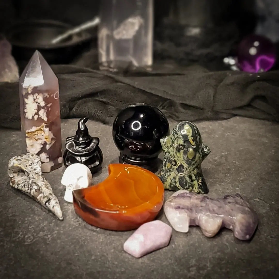 Spooky Bitch Crystal Set Fundamental Magick