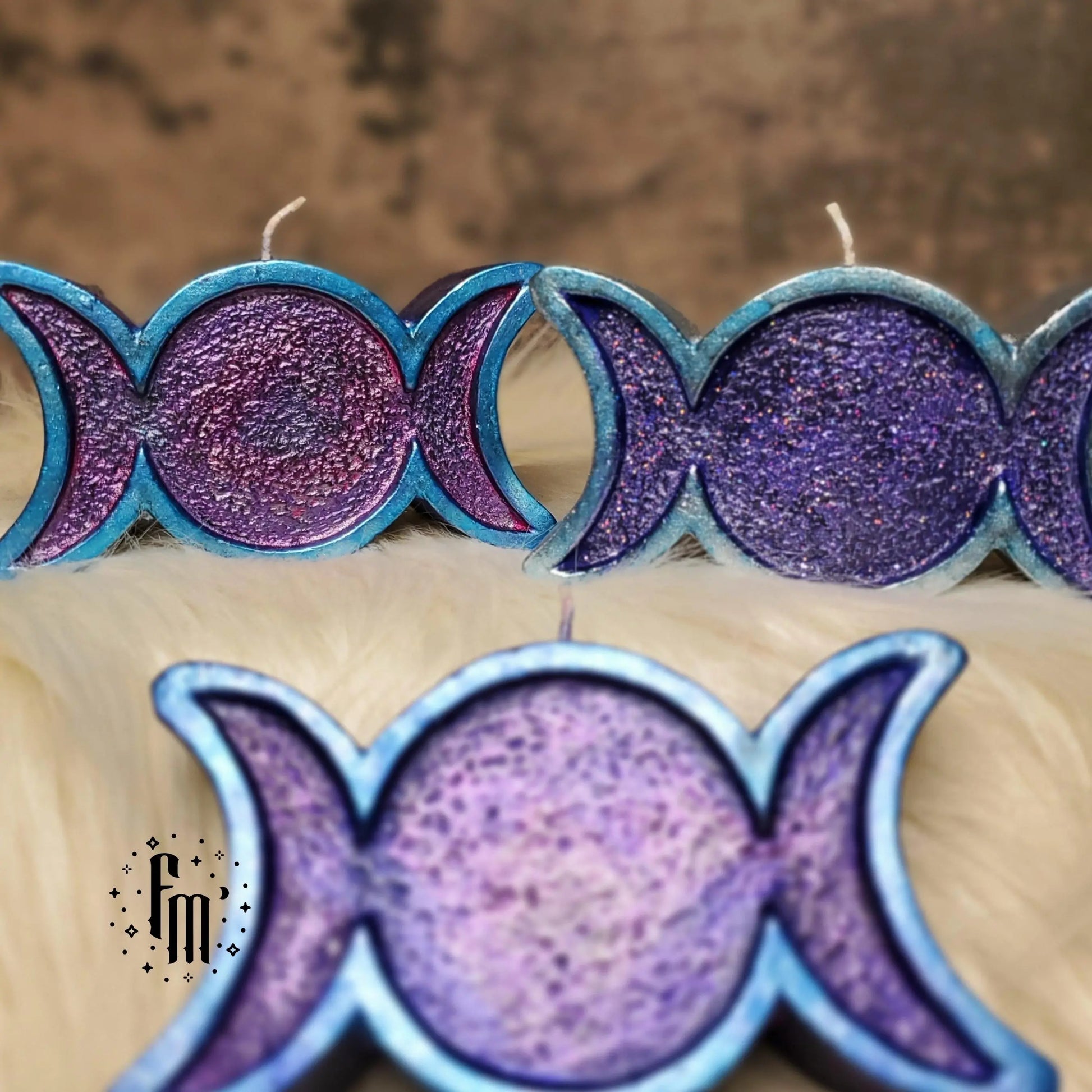 Triple Moon Candle Fundamental Magick