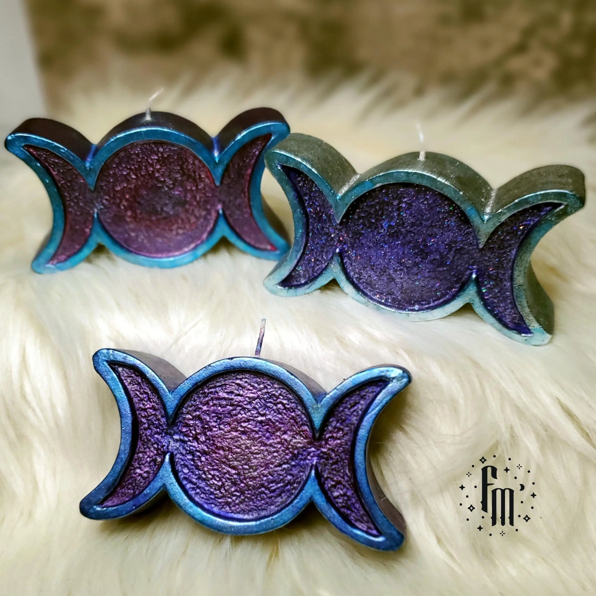 Triple Moon Candle Fundamental Magick