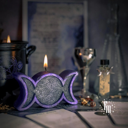 Triple Moon Candle Fundamental Magick